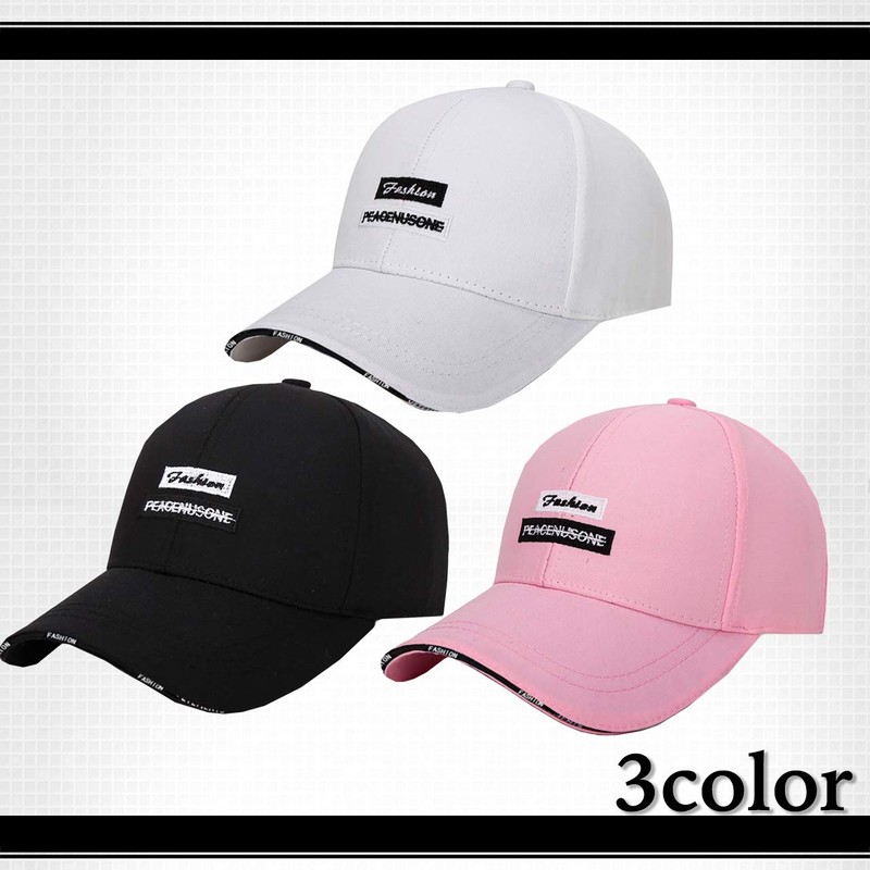 WHITE FANG CA304 Hat, Cap, Logo, Stylish, Simple, Brim Logo,