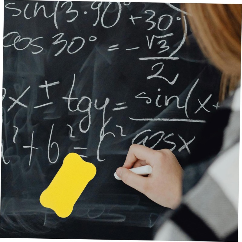 Operitacx Pack of 24 Erasers Dry Rub Whiteboard Eraser Whiteboard