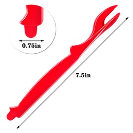 6Pcs Crab Legs Crackers - Crackers Picks Tools Set for Lobster, Crab, Crawfish, Prawns, Shrimp, Easy Opener Shellfish picks knife, Seafood Tools