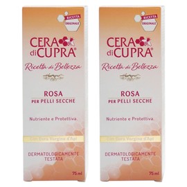 Cupra Wax Cream for Dry Skin Pink 75ml (Pack of 2)