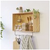 Heian Shindo LABRICO Wall Shelf, Triangle Frame, M, White, Shelf