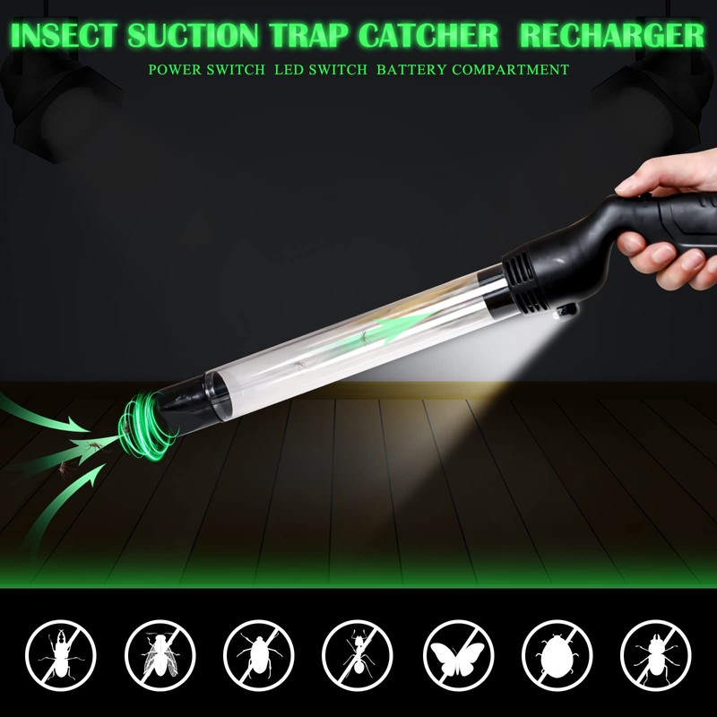 Qualirey 1 Pack Bug Vacuum for Adults Bug Vacuum Catcher