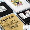 Lobome A4 Toned Tan Drawing Pad, Sketchbook A4 with 60
