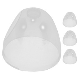 DECHOUS 4pcs Bottle Caps Leak Replacement Caps for Wide Mouth Bottles and Reusable Feeding Lids Essential for Home and Travel Use