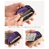 [Sankyo Shokai] Ostrich Gamaguchi Coin Purse, Mini Wallet, multicolor (pink