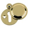 Carlisle Brass Victorian Standard Profile Keyhole CLOSED Covered Lock Swing