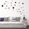 90 Large Soap Bubbles Wall Decals, Bathroom Decals, Wall Art,