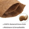 MIOHNAN Natural Coco Coir Fiber Liner Roll Sheet, Coconut Fiber