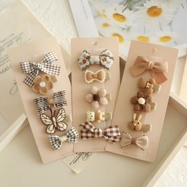 Baby Hair Clips 5PCS 2.5″Cute Baby Girls Clips Alligator Clips for Baby Girls Infants Toddlers.