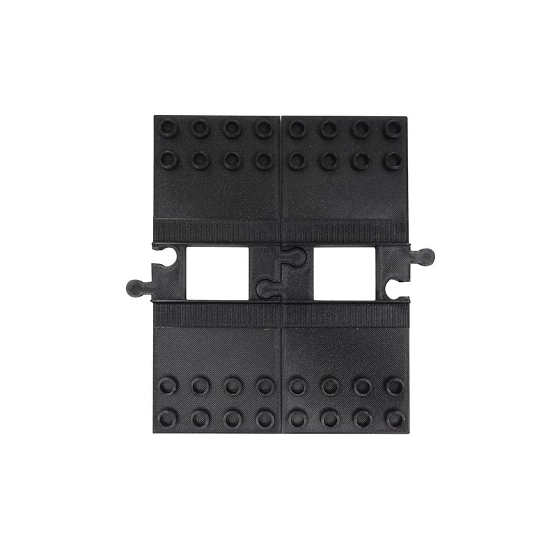 TracksCreations Rail with Bracket Compatible Train Duplo