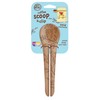 Talisman Designs Get Real Solid Beechwood Coffee Scoop/Clip, Brown