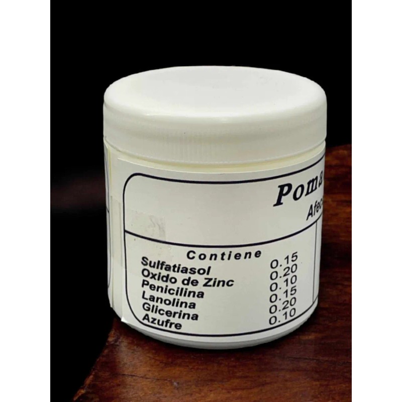Pomada Blanca Cuidado Para La Piel, Comezón, Uso Externo.