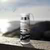 Stainless Steel Thermos Flask with Integrated Cup - Aeroplane with