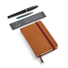 Parker Urban Premium Ebony Fountain Pen + Notebook Set