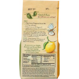 STICKY FINGERS Lemon Poppyseed Scones, 16 OZ