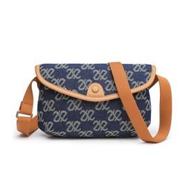 TAOSITUE Small Denim Crossbody Purses Bags for Women Crossbody Handbags Trendy Design Shoulder Purse Messenger, A-ss