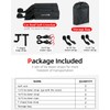 Abahub Soft Roof Rack Pads with 2 Tie Down Straps,