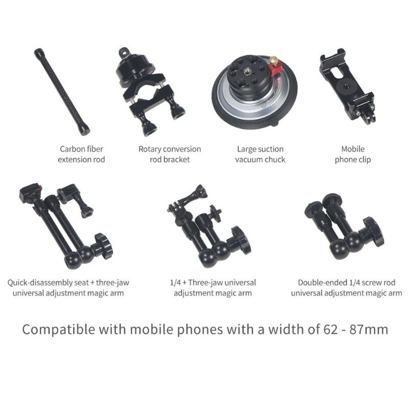 CS PRIORITY Aluminum Alloy 7" 11" Adjustable Magic Arm Bracket