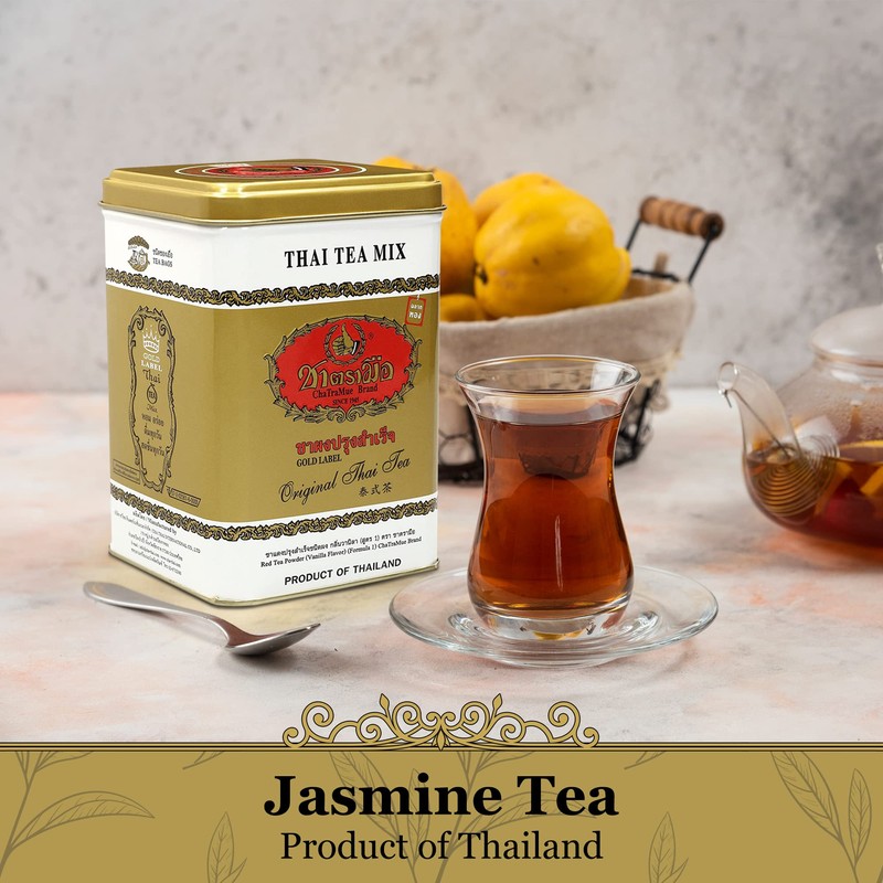 Number One Original Thai Tea Bags Extra Gold for Iced