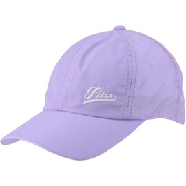 Fila VL9259 Tennis Cap, Women's Logo Taffeta Cap, Lavender