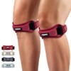 CAMBIVO 2 Pack Patella Tendon Knee Strap for Meniscus Tear