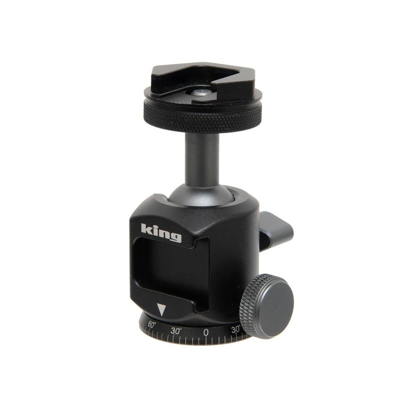 KING Accessories Shoe Ball Head A-ASBH 825957 Aluminum 360 Degree