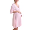 Ekouaer 3 in 1 Labor/Delivery/Hospital Gown Maternity Dress Nursing Nightgown