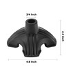 Walking Cane Tip | Self Standing, Quad Replacement for Walking