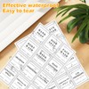 24 Pcs Waterproof Soap & Lotion Labels - Reusable Stickers