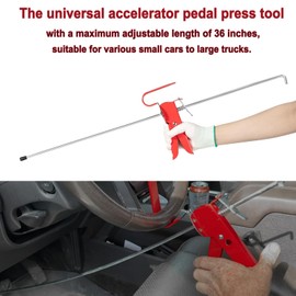MTAURRY THE393 Pedal Depressor 36-Inch, Adjustable, Pedal Depressor Tool for Most Vehicle Repair/Maintenance/Check/Test