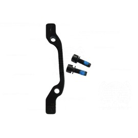 Front Post Mount to is Mount Adaptor Compatible with Avid Formula Shimano Hayes, for 160mm 6 Inch Disc, Black Color