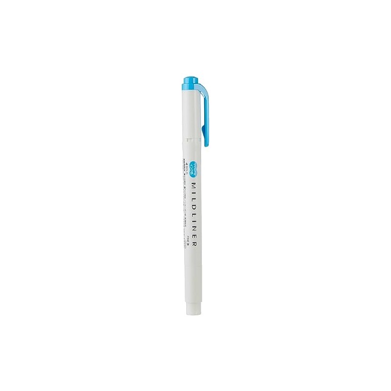 Zebra Mildliner WKT7-MCYA Highlighter, Mild Cyan