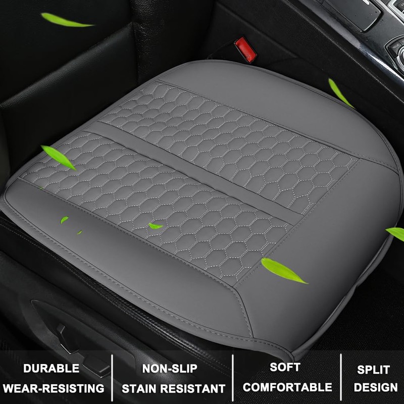 Black Panther Car Seat Cover, 1 Piece Universal Sideless Driver