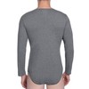 Landofgenie Men One Piece Bodysuit Long Sleeve Onesie Pajamas Tops