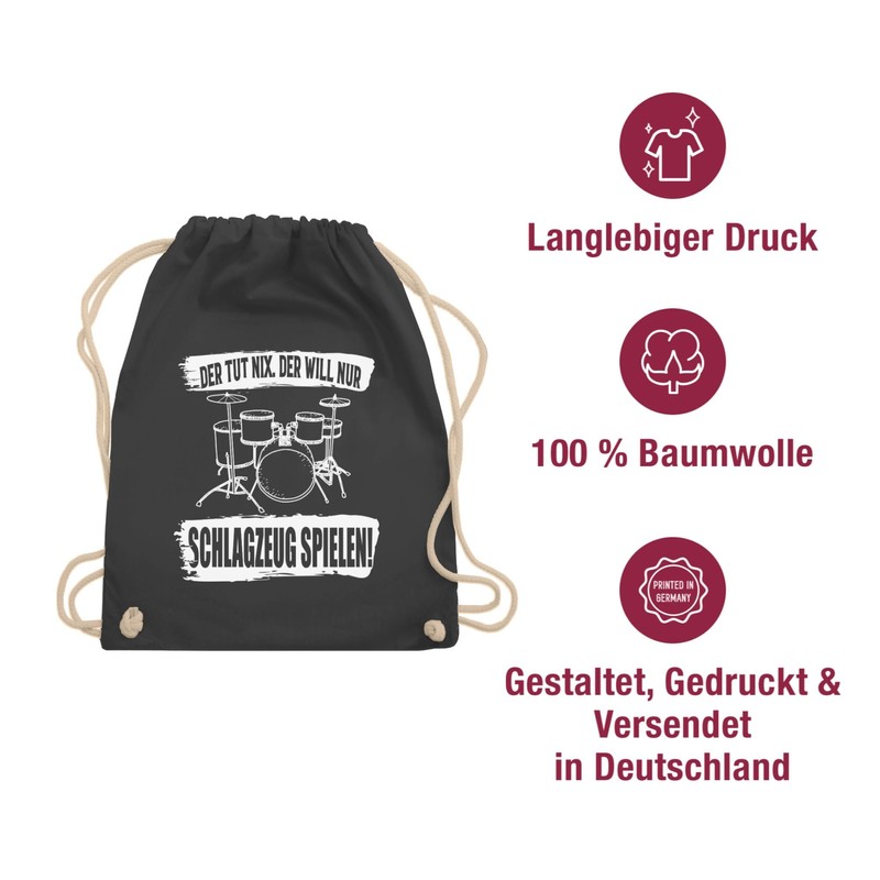 Shirtracer - Gym Bag Backpack - Music Instrument Accessories -