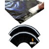 IBACK Sanitary Bags with Tape, Etiquette Bags, Odor Resistant Bags,