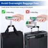 110lb Digital Luggage Scale with Overweight Alert for Air Travel