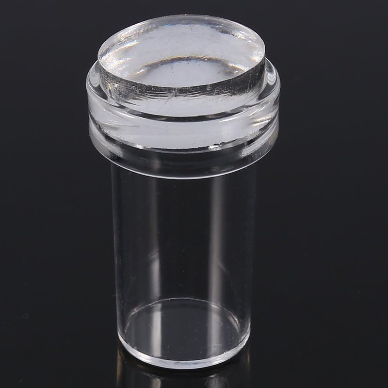 Asixx Sello de Silicona de Uñas, Sello de Transparente,para Hacer