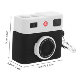 SHOWERORO Retro Camera Earphone Case Pouch Stylish Protective Cover for Ear Buds Portable Holder Compatible with Airpods Unique Vintage Design for Women Comprehensive Protection Against