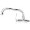 TOPINCN Kitchen Faucet, Wall Mounted Single Cold Water Tap Single