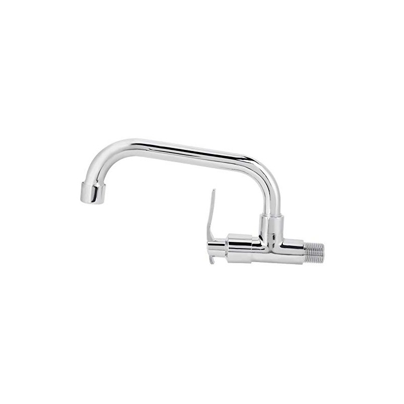 TOPINCN Kitchen Faucet, Wall Mounted Single Cold Water Tap Single