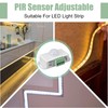 6 Pack 12V 24V PIR Sensor LED Motion Sensor Motion