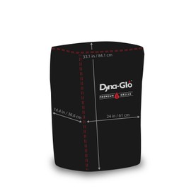 Dyna-Glo DG732ESC Premium Vertical Smoker Grill Cover, Black