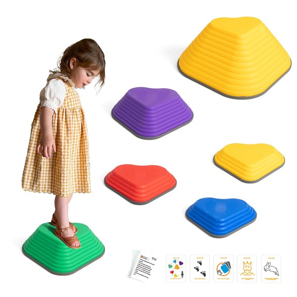 Stepping Stones for Kids, Gentle Monster 6/11 PCS Non-Slip Toddler