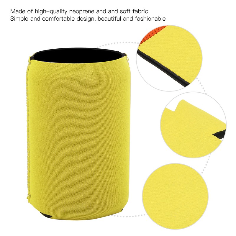 15Pcs Insulated Beer Can Sleeve Cooler Neoprene Covers for Outdoor