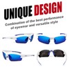 Duduma Polarized Sports Sunglasses for for Men Women Fishing Cycling