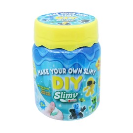 SLIMY DIY Collectible Space - 500 g Original Slimy Slime Play Mass, Fun for Children, DIY Slime Including Fun Collectible Figure, Elastic Play Clay (Toy from 5 Years)