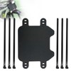 Motorcycle Front Number Plate,Durable ABS Plastic Front License Plate for