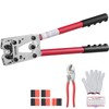 VEVOR Battery Cable Lug Crimping Tool, 10-1/0AWG with Cable Cutter