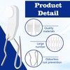 60 Sets Plastic Curtain Clips with Hook, Drapery Hooks for
